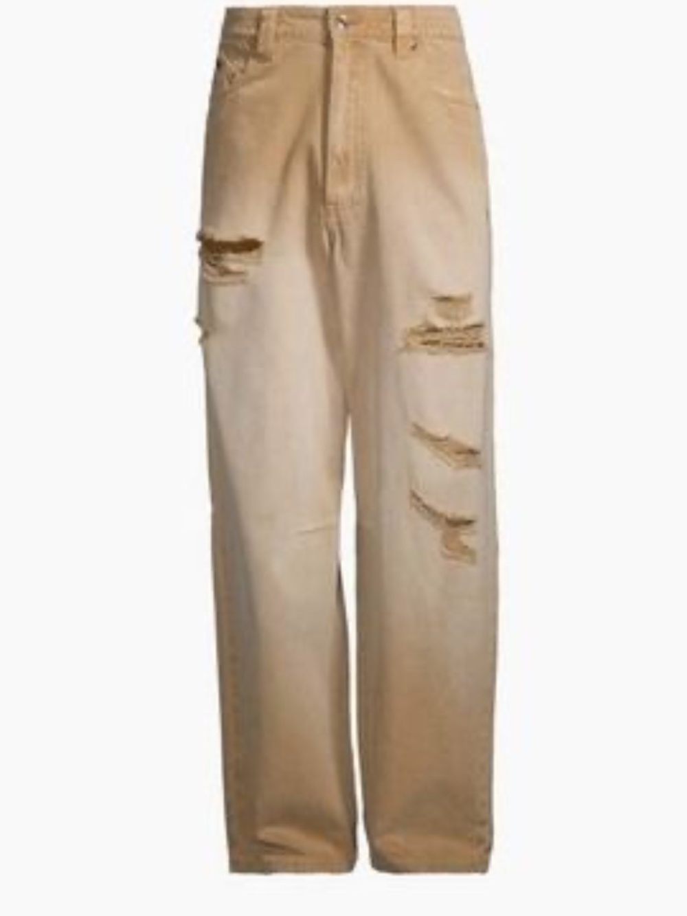 RtA Mens Distressed Wide-Leg Jeans $445 Size 33 BNWT
